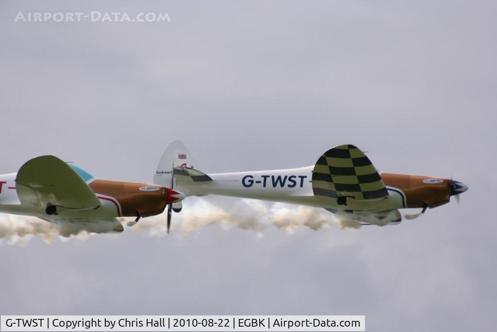 G-TWST, 2005 Silence Twister C/N PFA 329-14211, Displaying at the Sywell Airshow