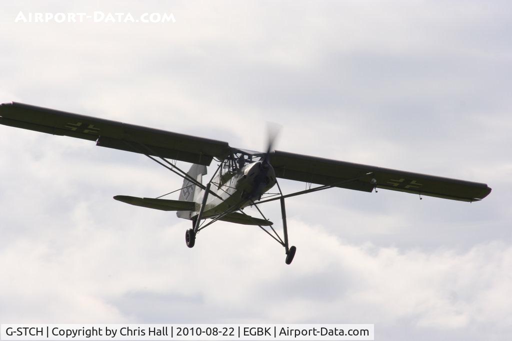 G-STCH, 1942 Fieseler Fi-156A-1 Storch C/N 2088, Displaying at the Sywell Airshow