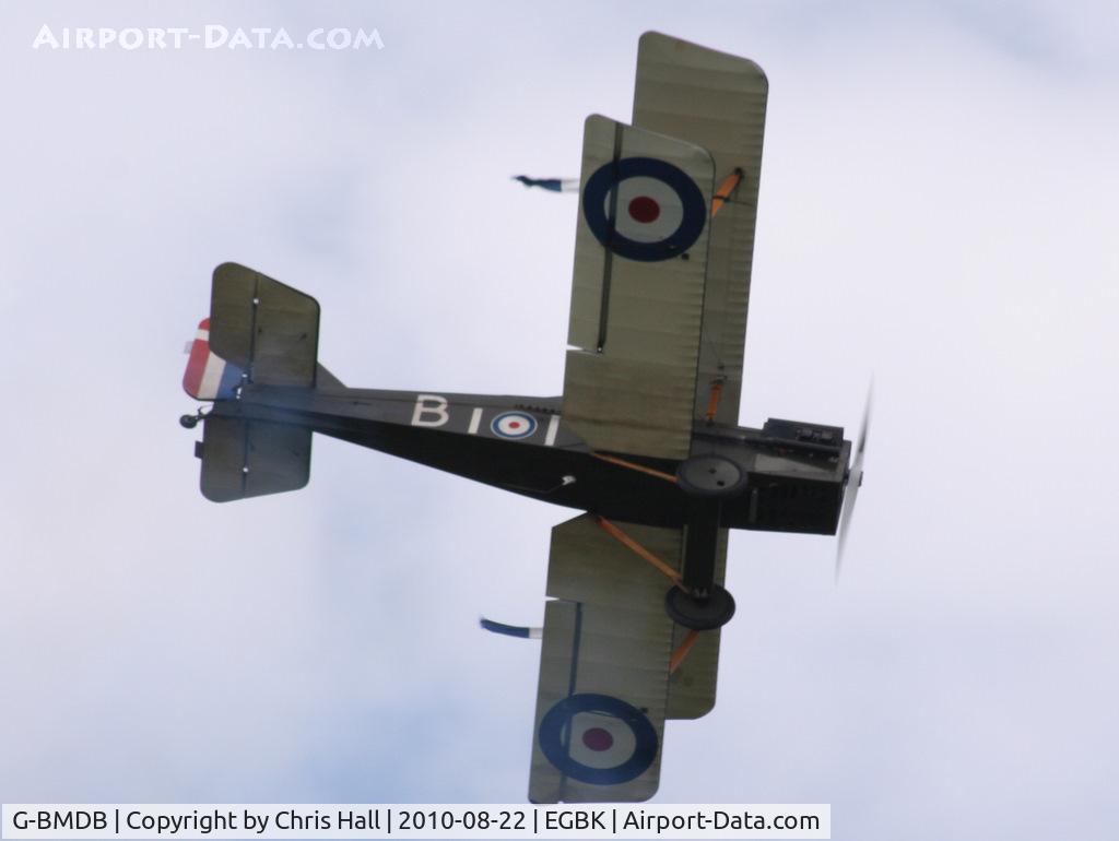G-BMDB, 1988 Royal Aircraft Factory SE-5A Replica C/N PFA 020-10931, displaying at the Sywell Airshow