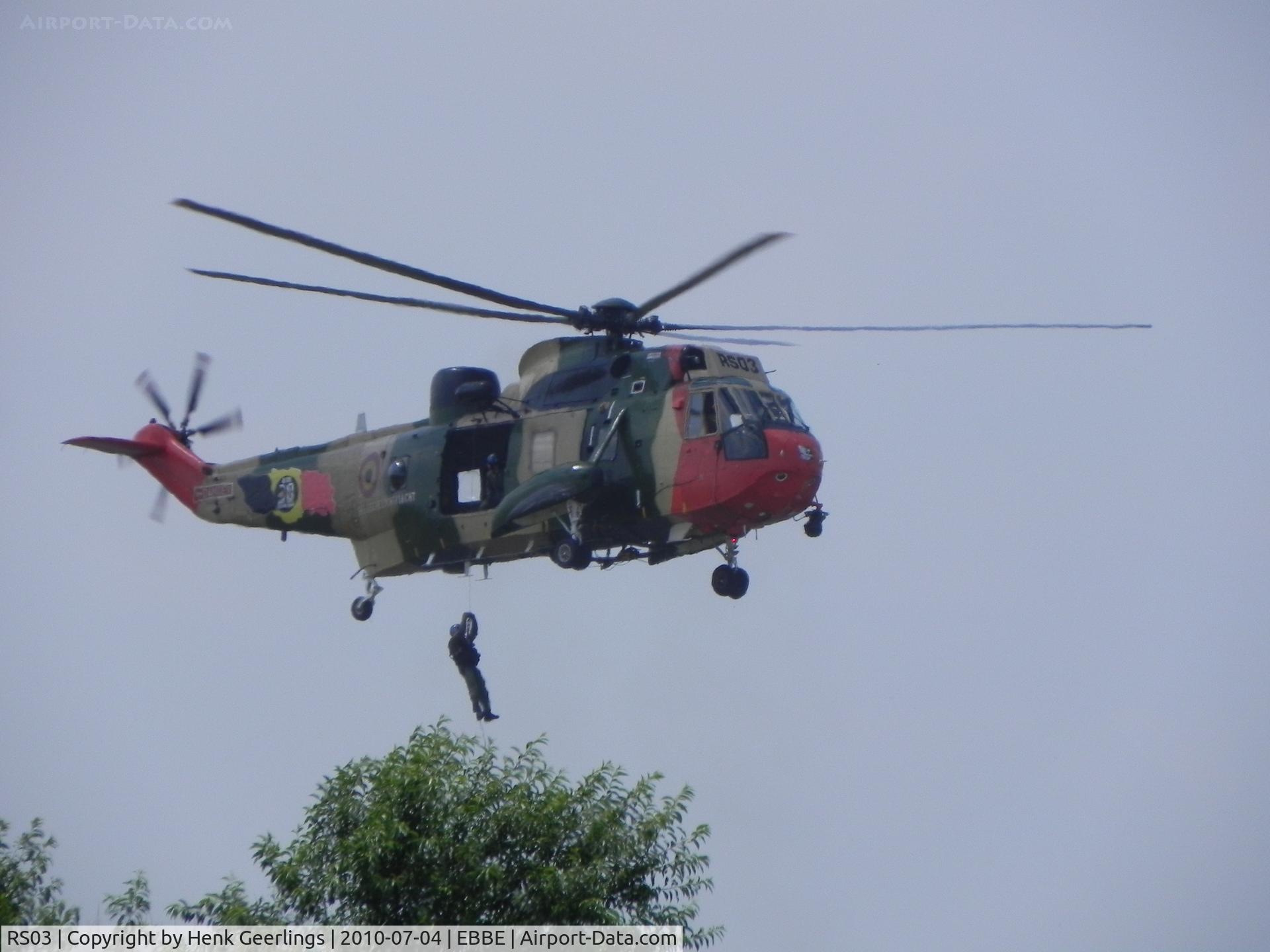 RS03, 1976 Westland Sea King Mk.48 C/N WA833, Beauvechain AFB , Belgium