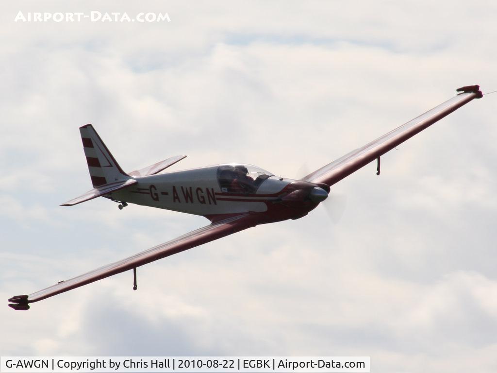 G-AWGN, 1968 Sportavia-Putzer Fournier RF-4D C/N 4084, displaying at the Sywell Airshow