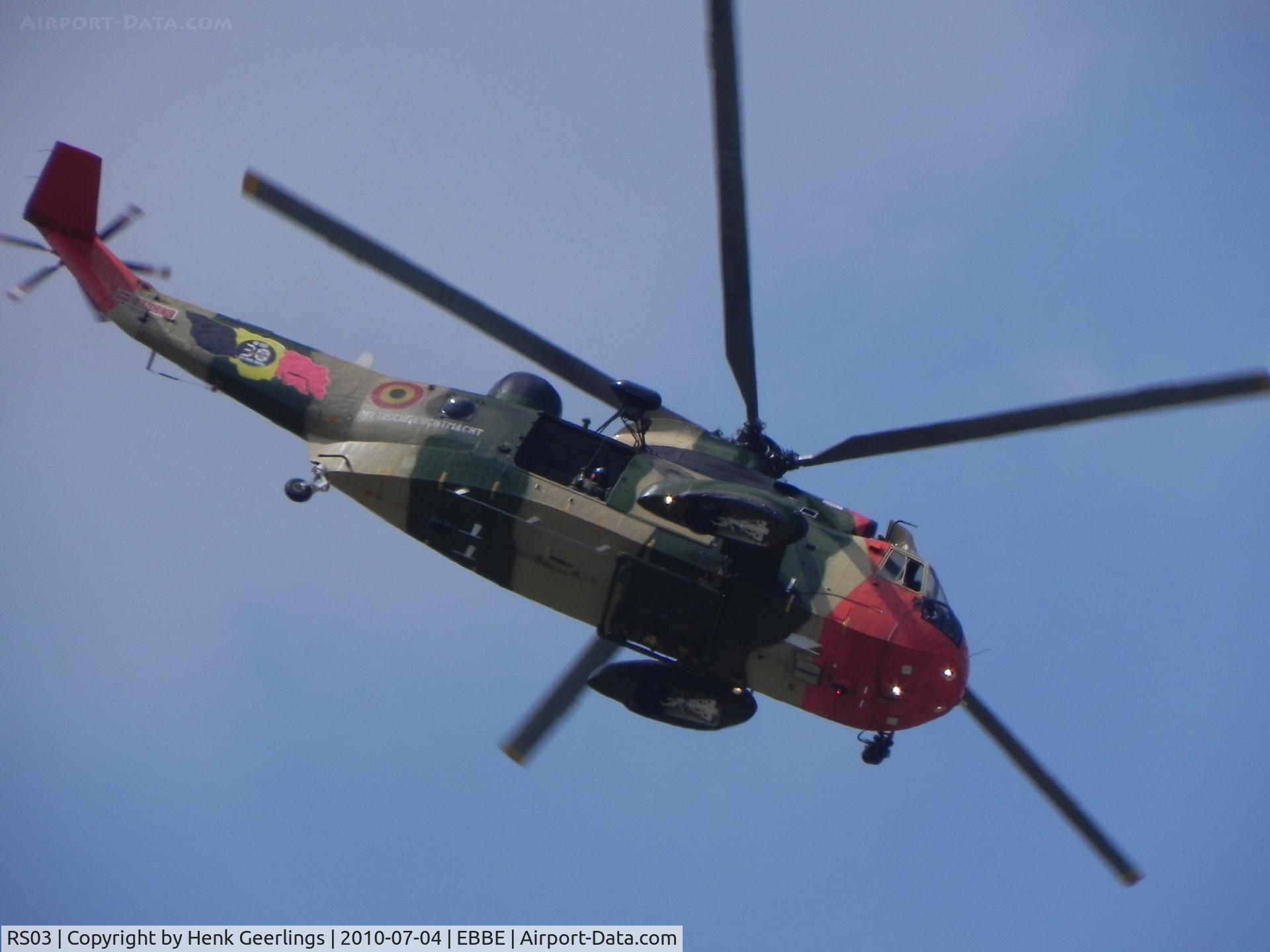 RS03, 1976 Westland Sea King Mk.48 C/N WA833, Beauvechain AFB , Belgium