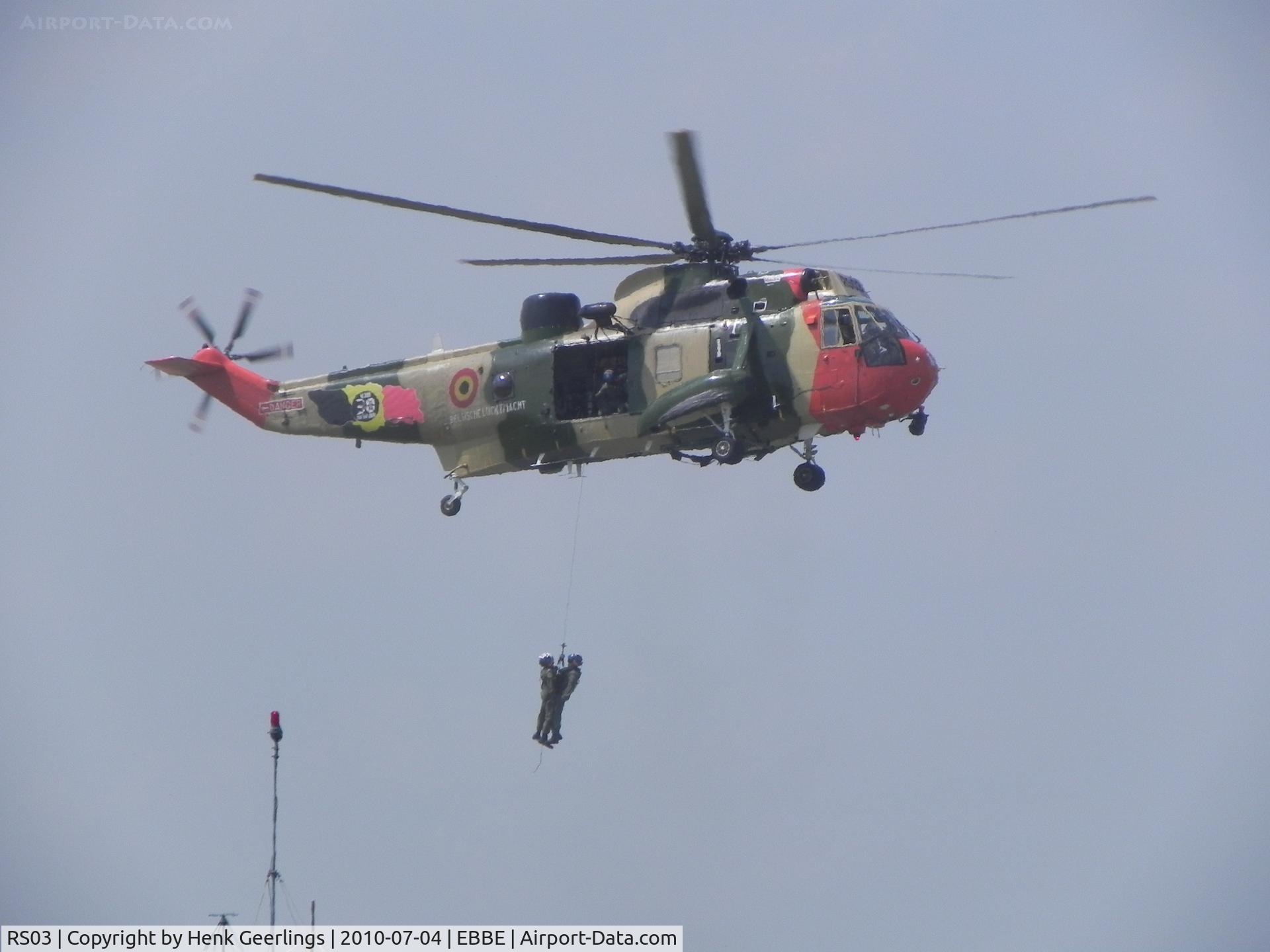 RS03, 1976 Westland Sea King Mk.48 C/N WA833, Beauvechain AFB , Belgium