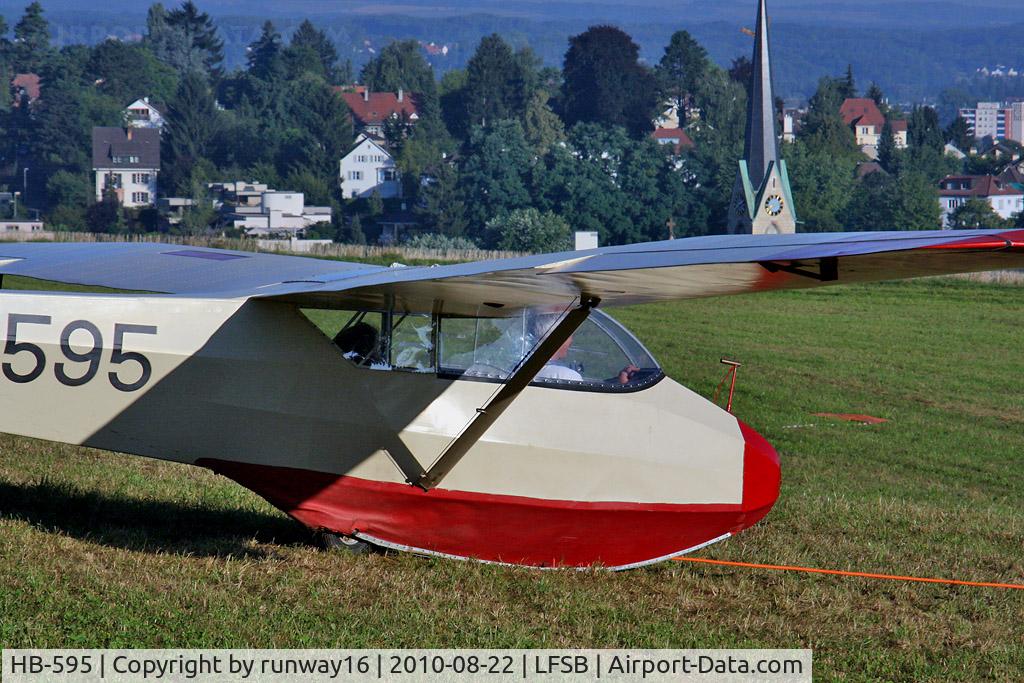 HB-595, 1957 Schleicher Ka-4 Rhonlerche II C/N 261, another nice glider-weekend at LFSB