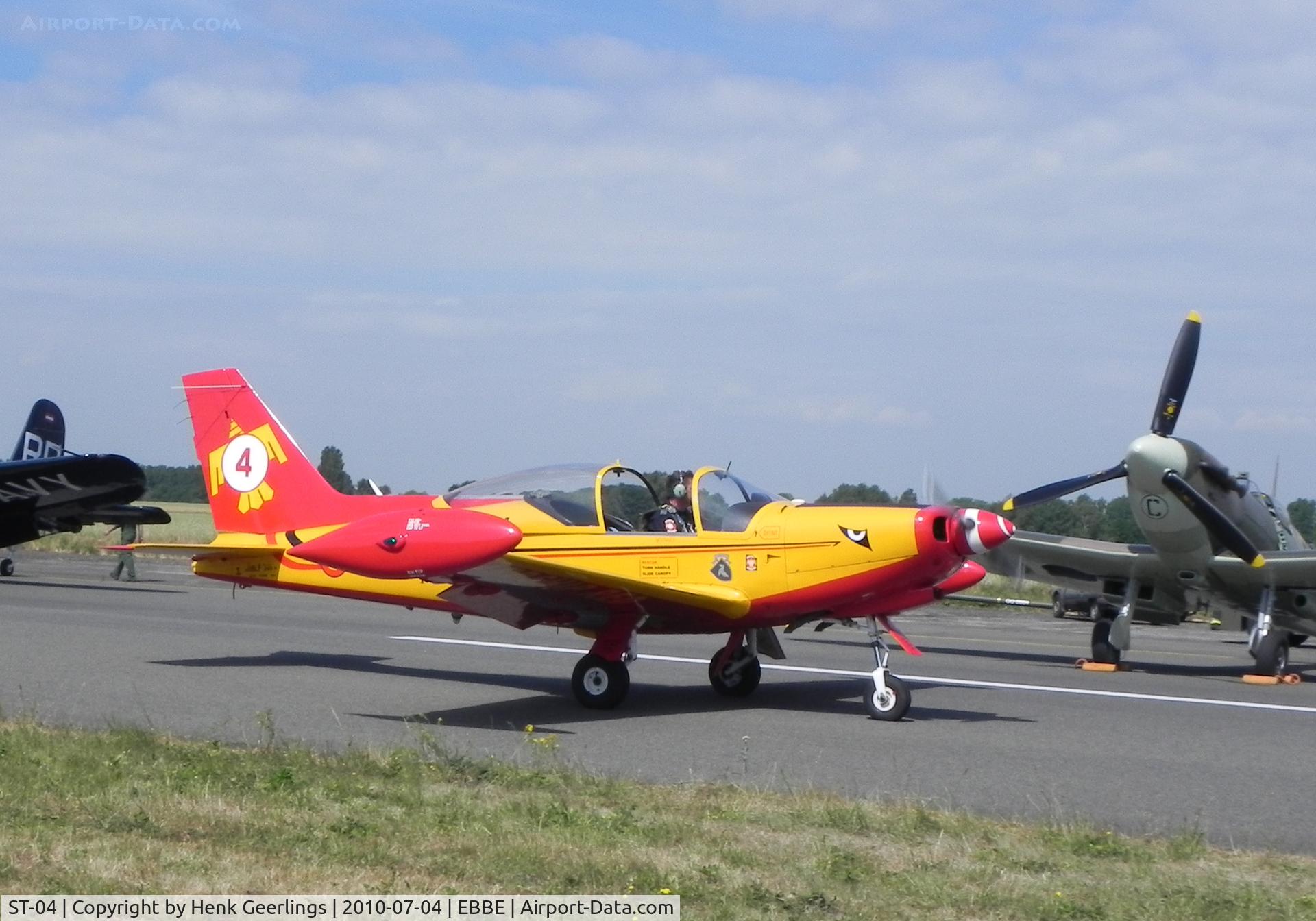 ST-04, SIAI-Marchetti SF-260MB C/N 10-04, Beauvechain AFB , Belgium