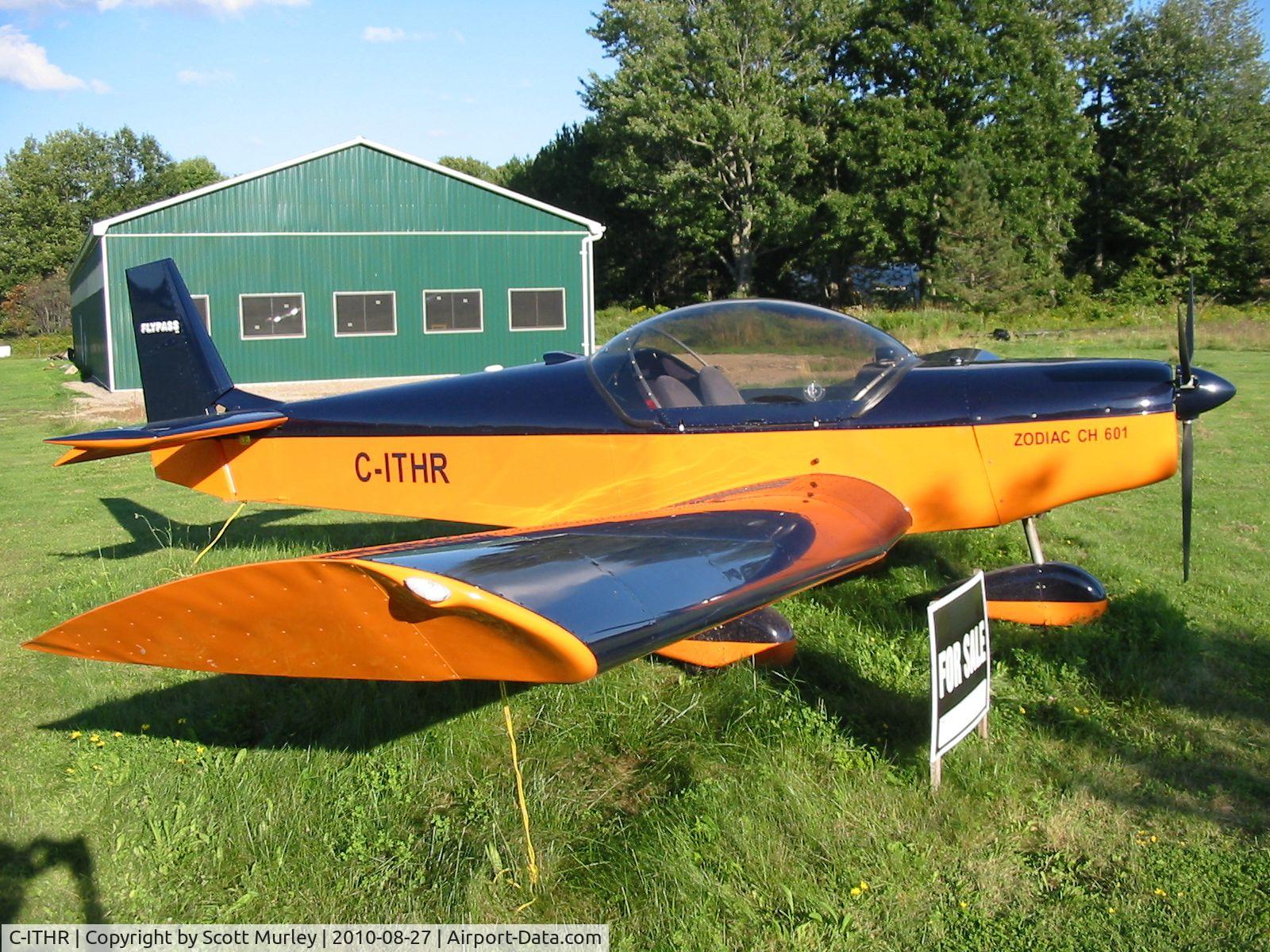 C-ITHR, 2000 Zenair CH-601 Zodiac C/N 6-9160, Picture snapped here:  http://tinyurl.com/25kdfxv