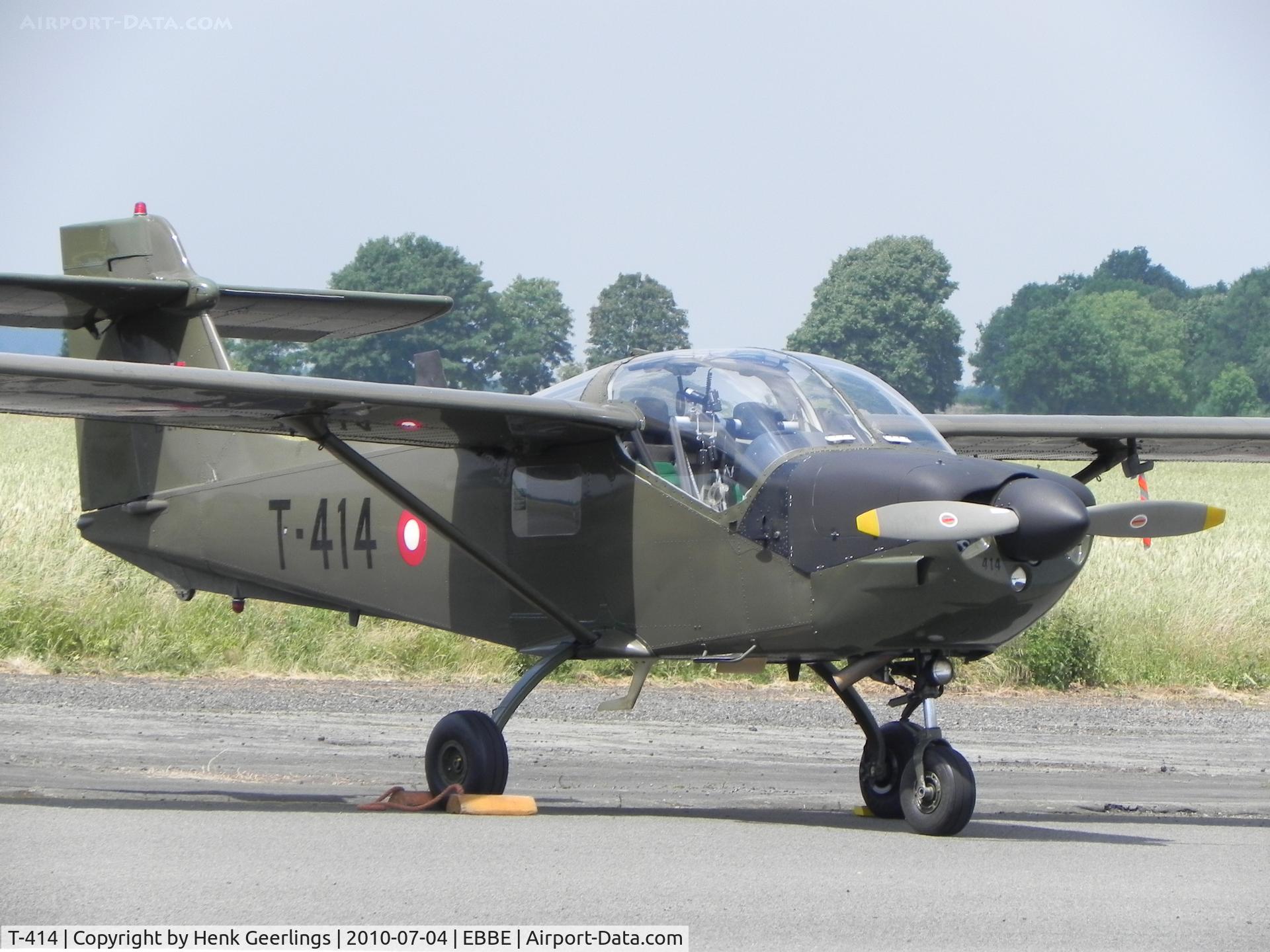 T-414, Saab T-17 Supporter C/N 15-214, Beauvechain AFB , Belgium