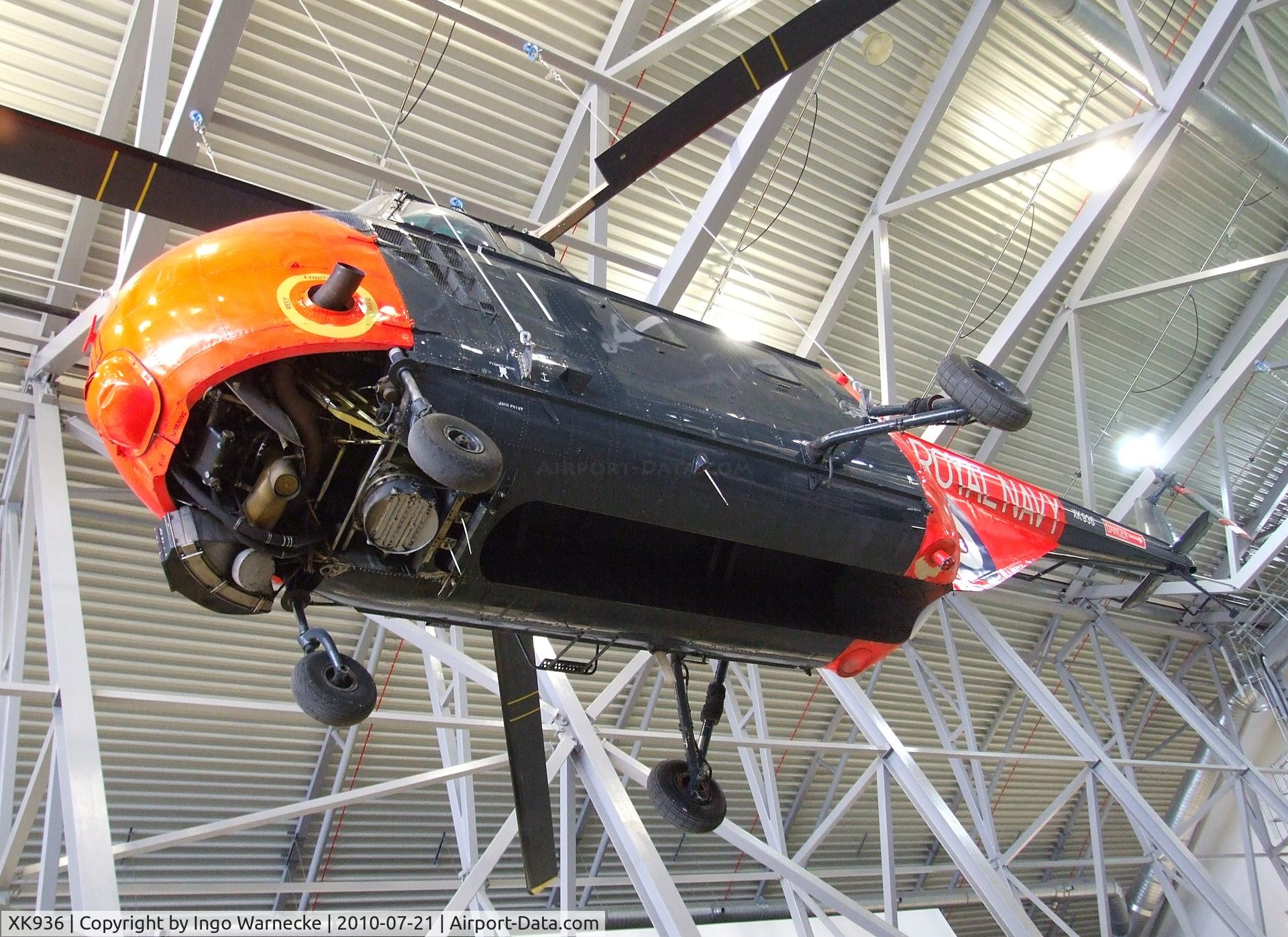 XK936, 1957 Westland Whirlwind HAS.7 C/N WA163, Westland WS-55-2 Whirlwind HAS7 at the Imperial War Museum, Duxford