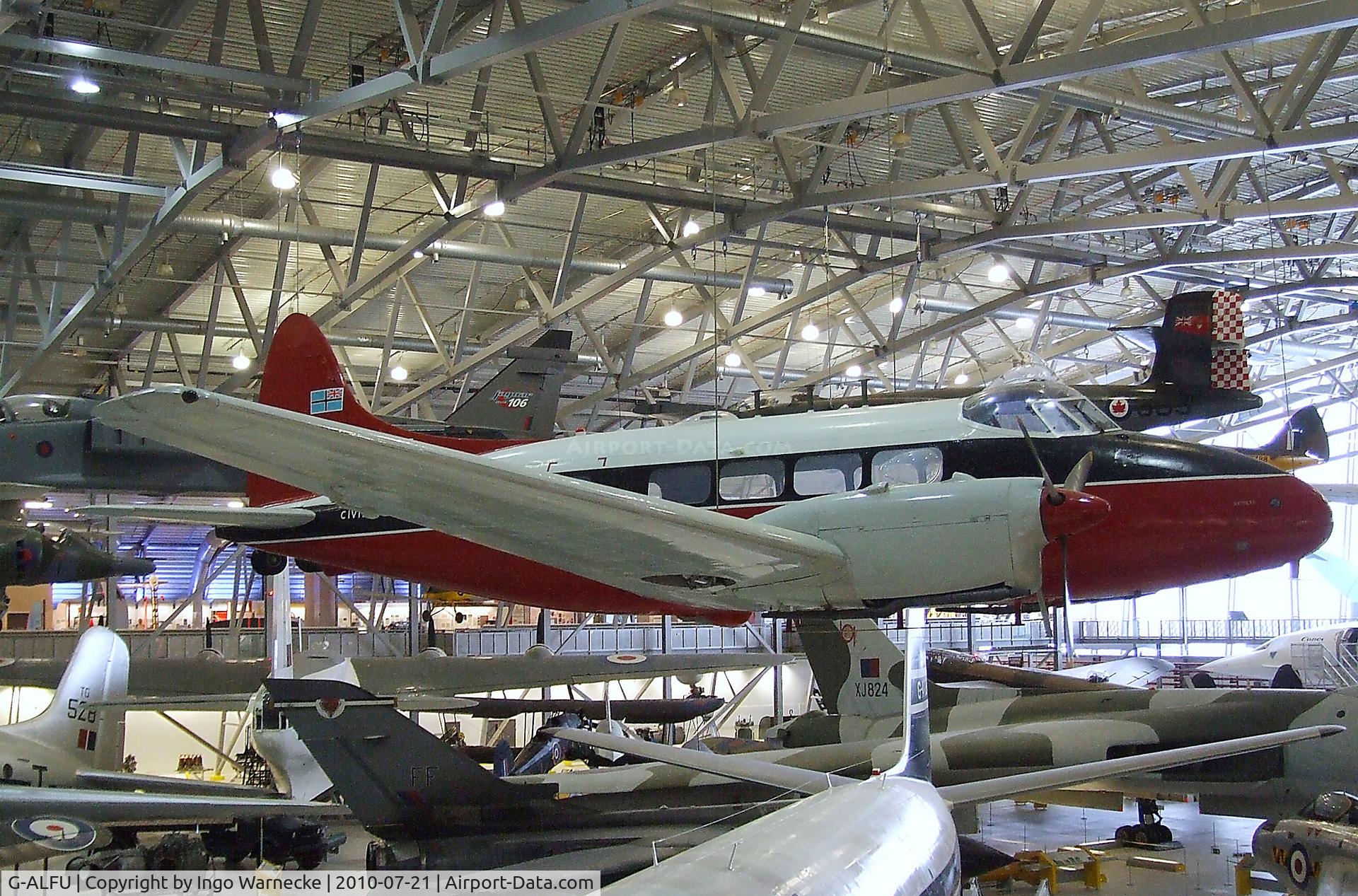 G-ALFU, 1949 De Havilland DH-104 Dove 6 C/N 04234, De Havilland D.H.104 Dove 6 at the Imperial War Museum, Duxford