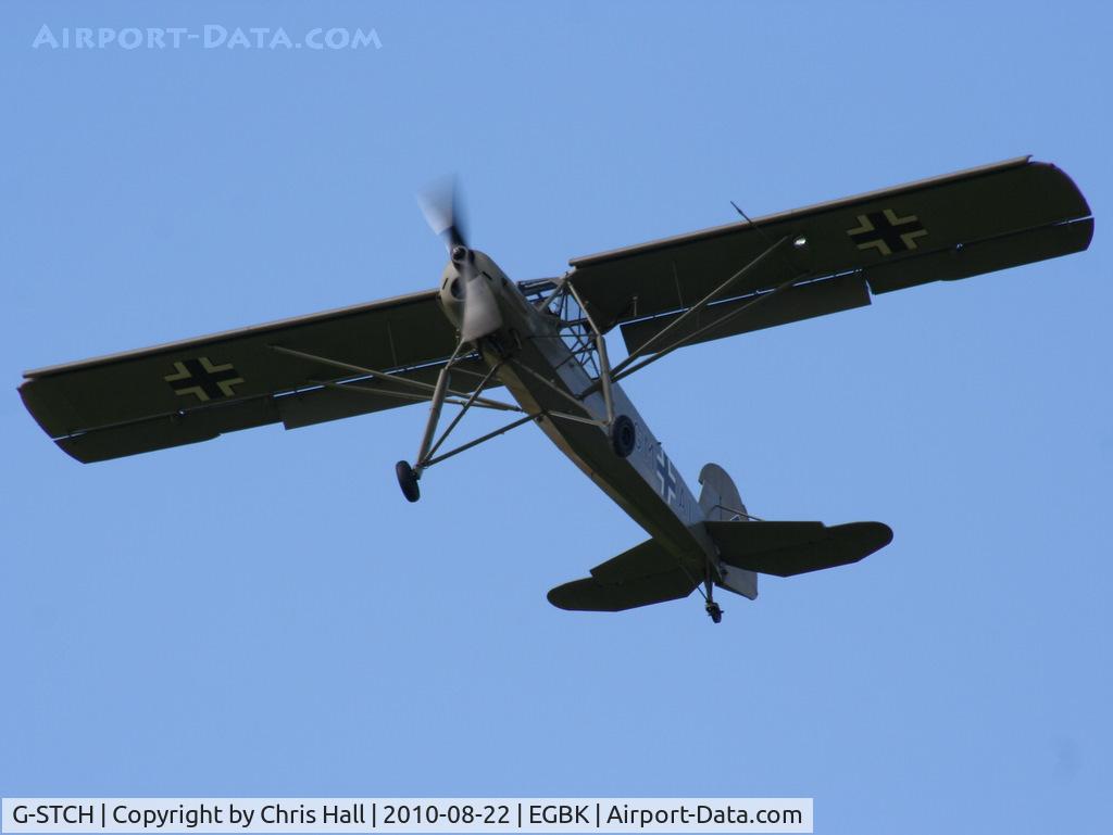 G-STCH, 1942 Fieseler Fi-156A-1 Storch C/N 2088, displaying at the Sywell Airshow