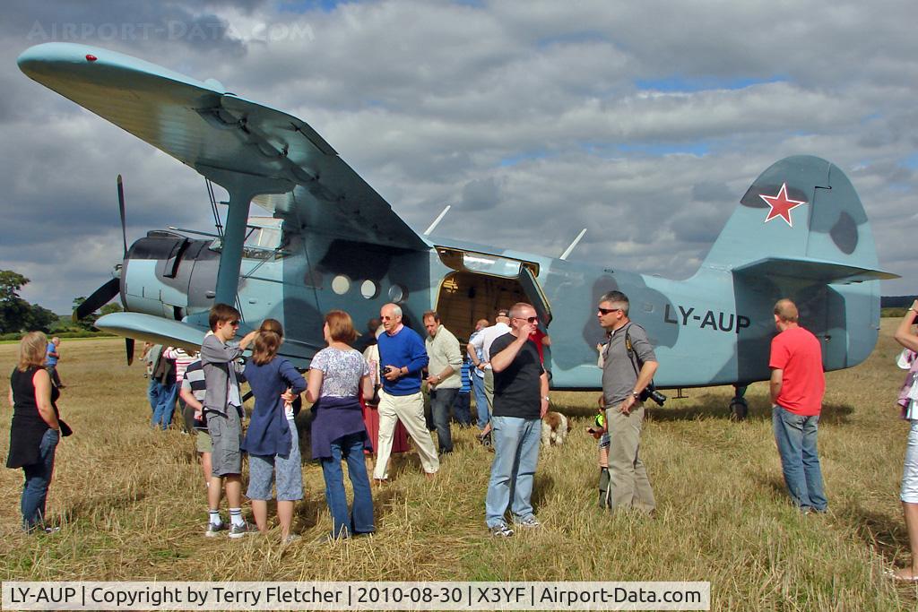LY-AUP, 1984 Antonov An-2R C/N 1G206-49, Antonov 2 proved a popular star attraction at 2010 Abbots Bromley Wings and Wheels