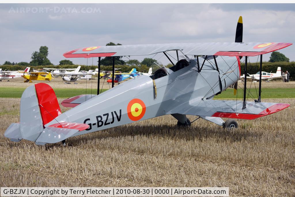 G-BZJV, 1957 CASA 1-131E Srs 1000 C/N 1075, 1957 Construcciones Aeronauticas Sa CASA 1-131E SERIES 1000, c/n: 1075 at 2010 Abbots Bromley Wings and Wheels