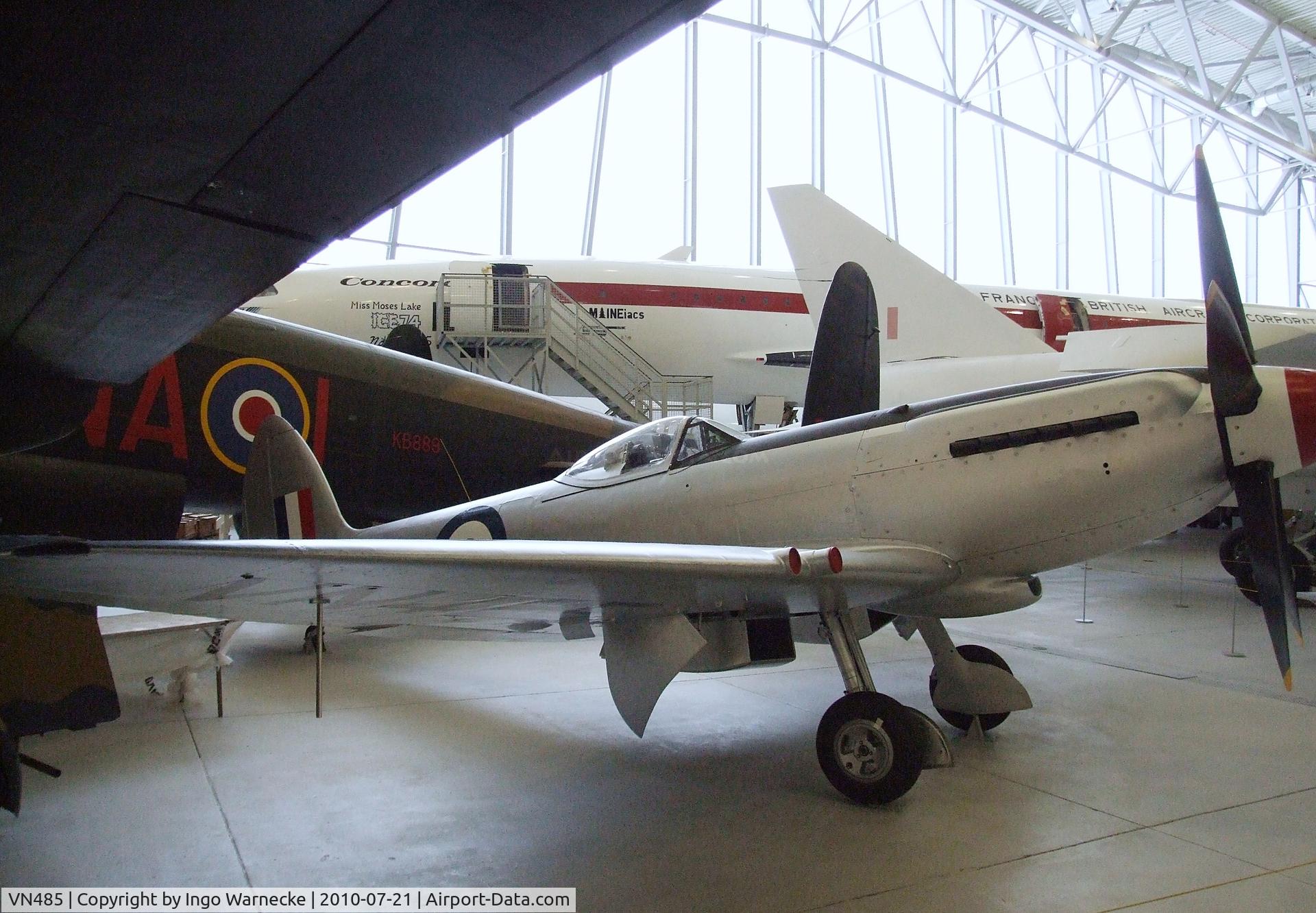 VN485, Supermarine 356 Spitfire F.24 C/N SMAF.21567, Supermarine Spitfire F24 at the Imperial War Museum, Duxford