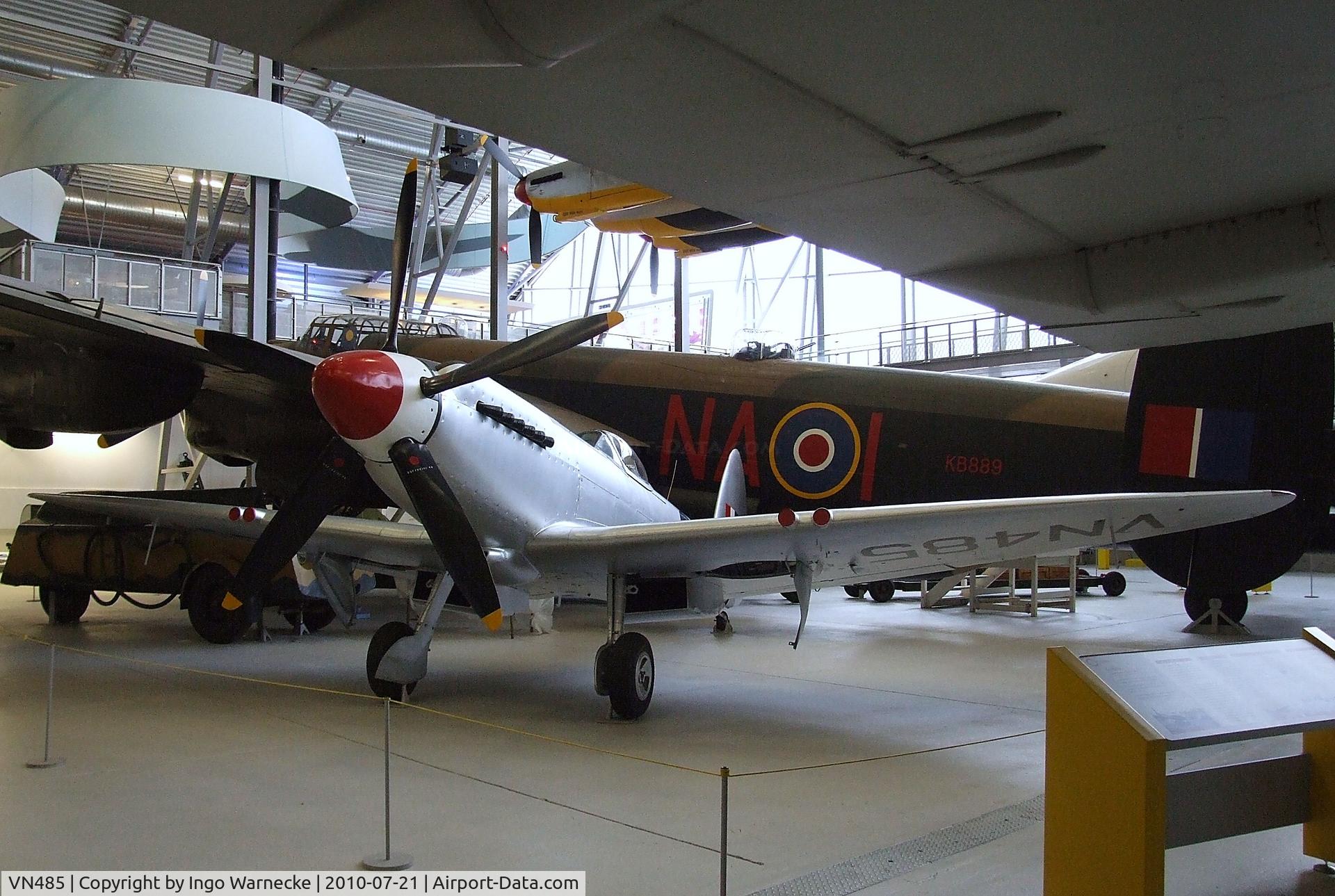 VN485, Supermarine 356 Spitfire F.24 C/N SMAF.21567, Supermarine Spitfire F24 at the Imperial War Museum, Duxford