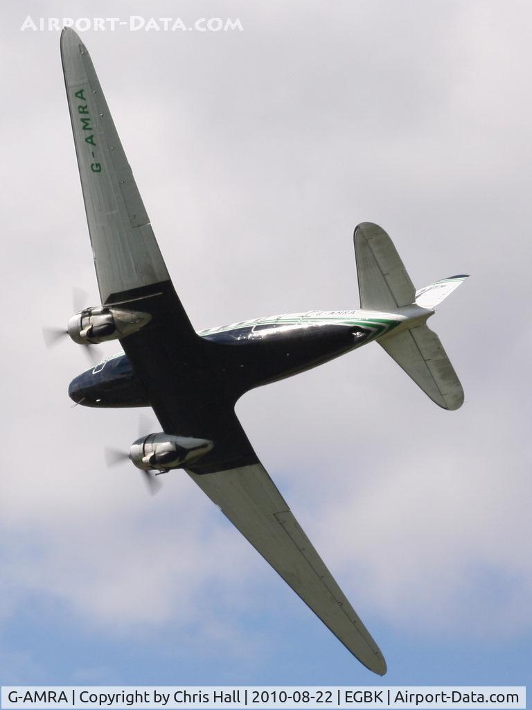 G-AMRA, 1944 Douglas DC-3C (C-47B-15-DK) C/N 15290, displaying at the Sywell Airshow