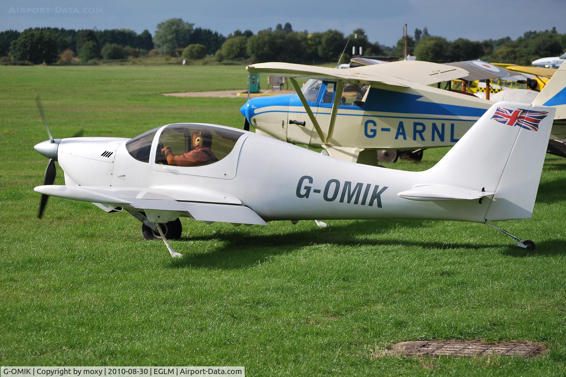 G-OMIK, 2001 Europa Monowheel C/N PFA 247-12991, Europa Monowheel, resident White Waltham.