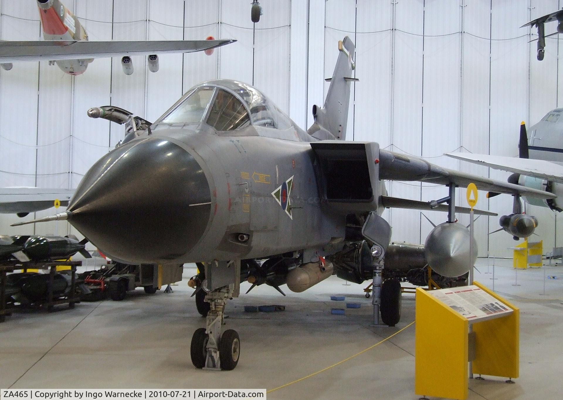 ZA465, 1983 Panavia Tornado GR.1B C/N 278/BS095/3131, Panavia Tornado GR1B at the Imperial War Museum, Duxford