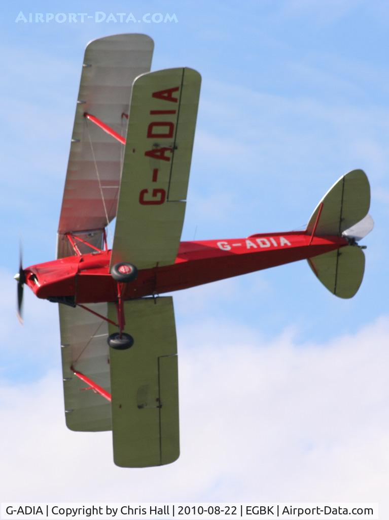 G-ADIA, 1935 De Havilland DH-82A Tiger Moth II C/N 3368, displaying at the Sywell Airshow