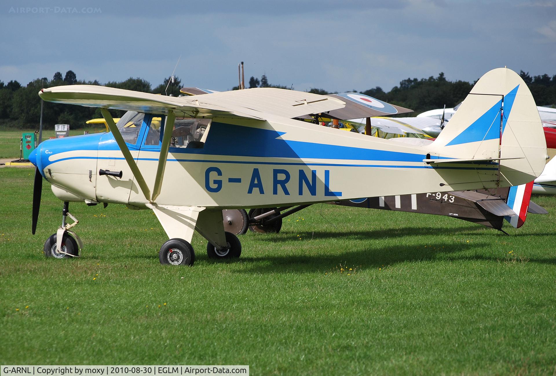 G-ARNL, 1961 Piper PA-22-108 Colt Colt C/N 22-8625, Piper Colt at White Waltham