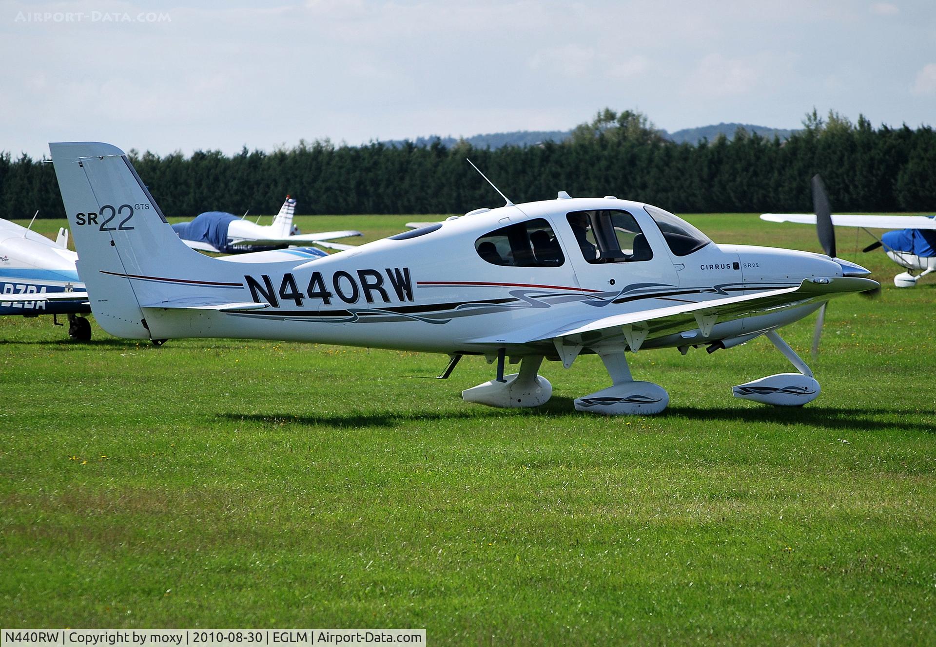N440RW, Cirrus SR22 C/N 3698, Cirrus Design SR22 at White Waltham