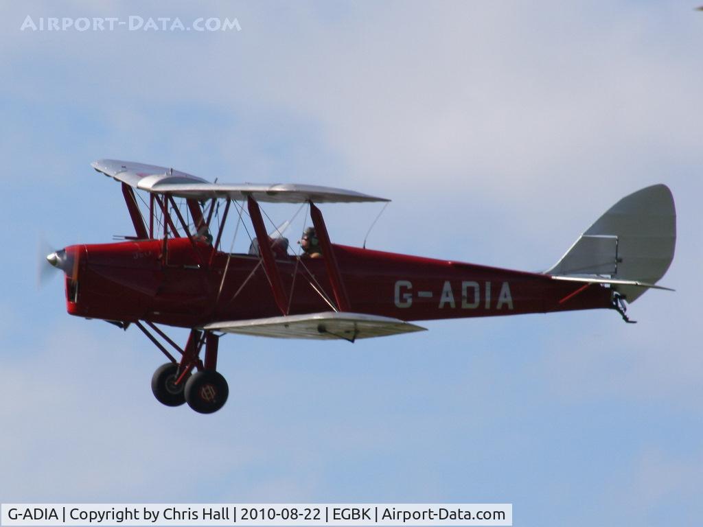 G-ADIA, 1935 De Havilland DH-82A Tiger Moth II C/N 3368, displaying at the Sywell Airshow