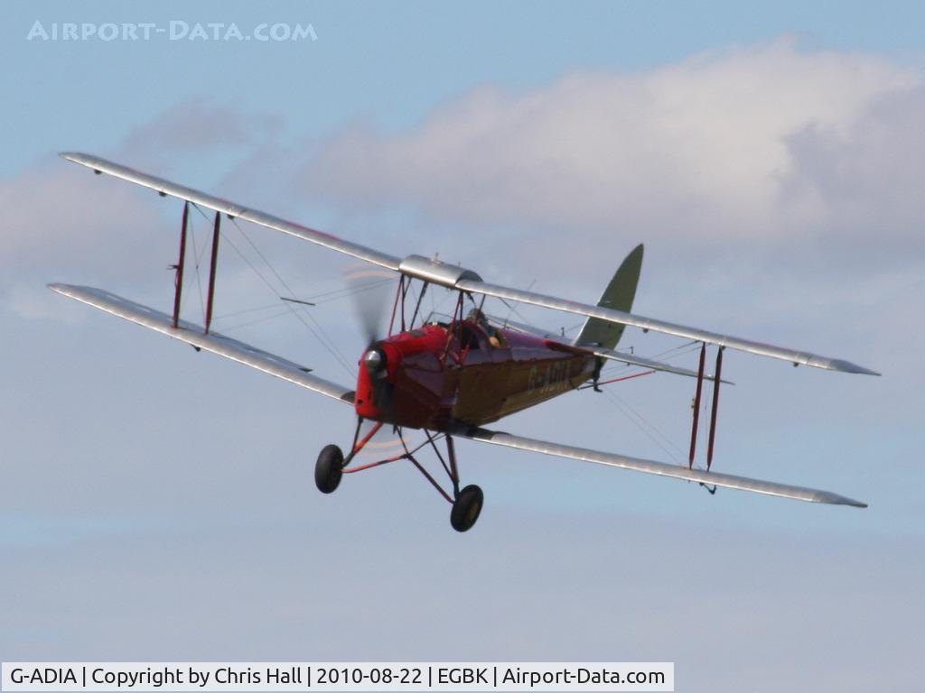 G-ADIA, 1935 De Havilland DH-82A Tiger Moth II C/N 3368, displaying at the Sywell Airshow