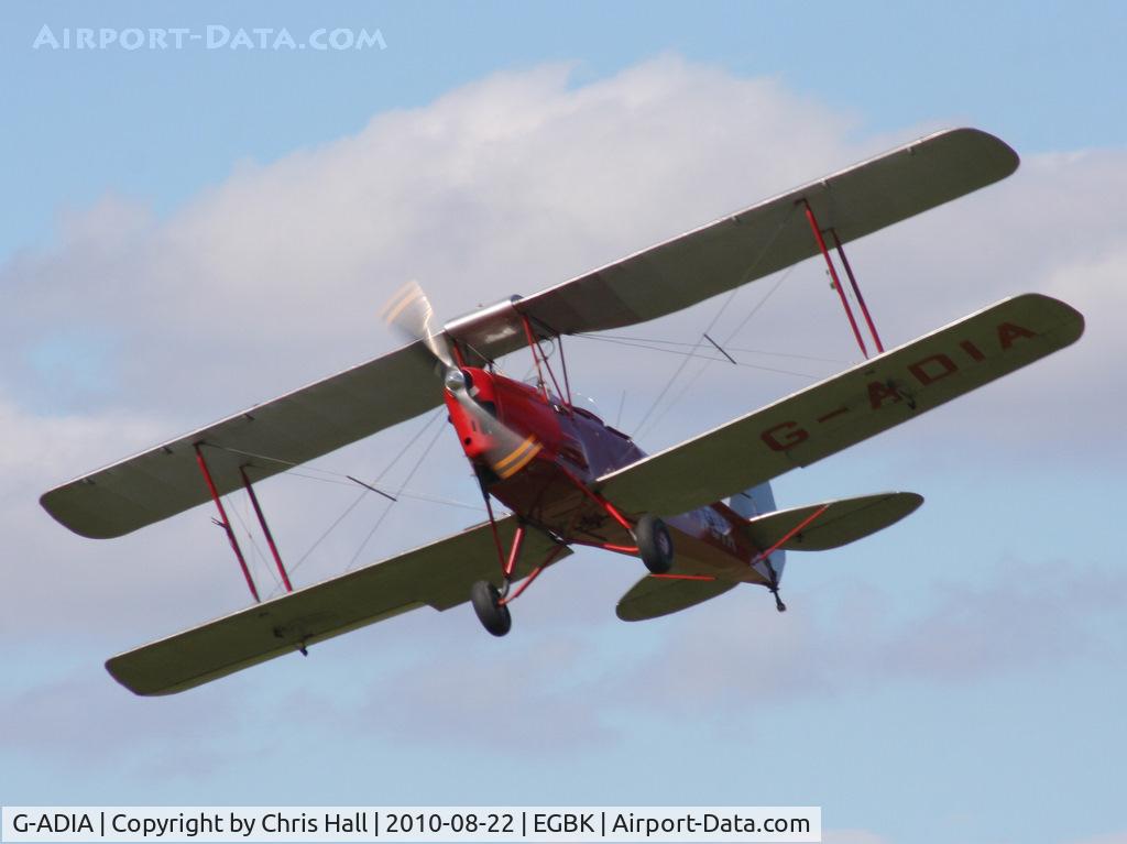 G-ADIA, 1935 De Havilland DH-82A Tiger Moth II C/N 3368, displaying at the Sywell Airshow