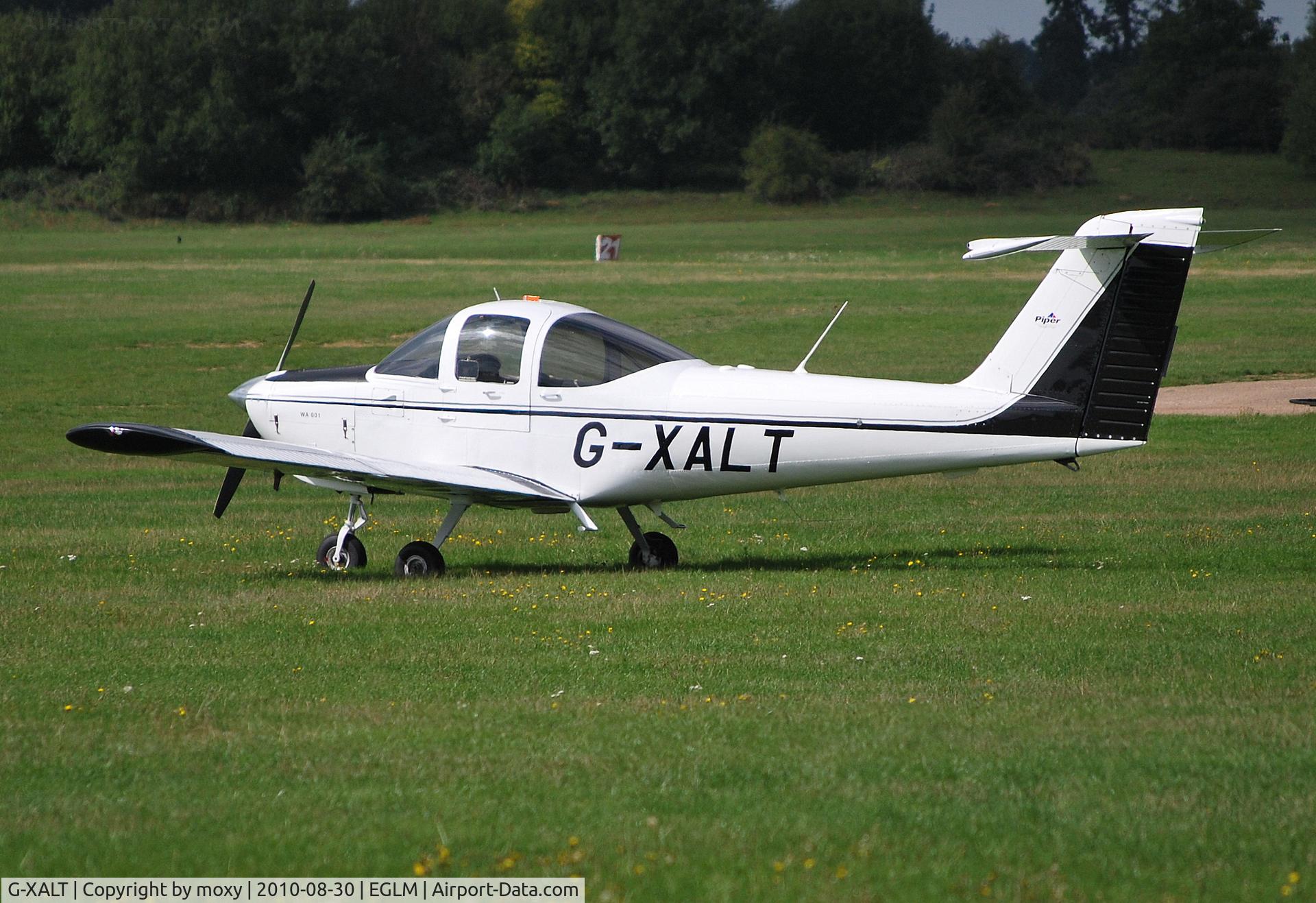 G-XALT, 1979 Piper PA-38-112 Tomahawk Tomahawk C/N 38-79A0801, Piper PA38 Tomahawk visiting White Waltham
