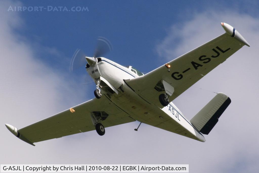 G-ASJL, 1957 Beech H35 Bonanza C/N D-5132, Visitor at the Sywell Airshow