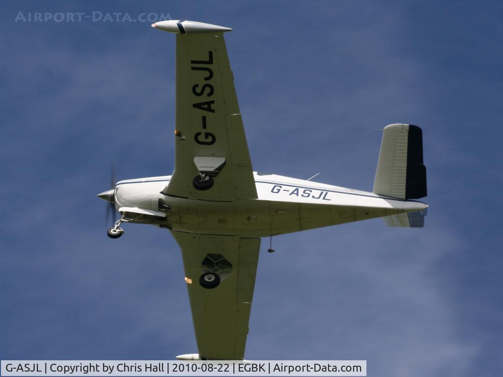G-ASJL, 1957 Beech H35 Bonanza C/N D-5132, Visitor at the Sywell Airshow