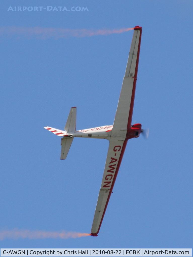 G-AWGN, 1968 Sportavia-Putzer Fournier RF-4D C/N 4084, displaying at the Sywell Airshow