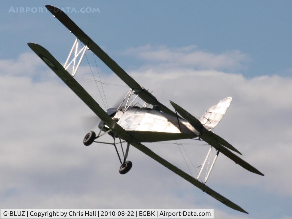 G-BLUZ, 1944 De Havilland DH.82B Queen Bee C/N 1435, displaying at the Sywell Airshow