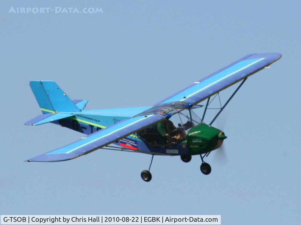 G-TSOB, 2005 Rans S-6ES Coyote II C/N PFA 204-14066, displaying at the Sywell Airshow