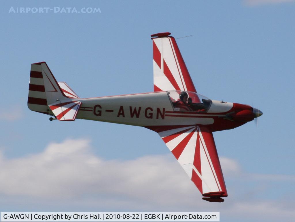 G-AWGN, 1968 Sportavia-Putzer Fournier RF-4D C/N 4084, displaying at the Sywell Airshow