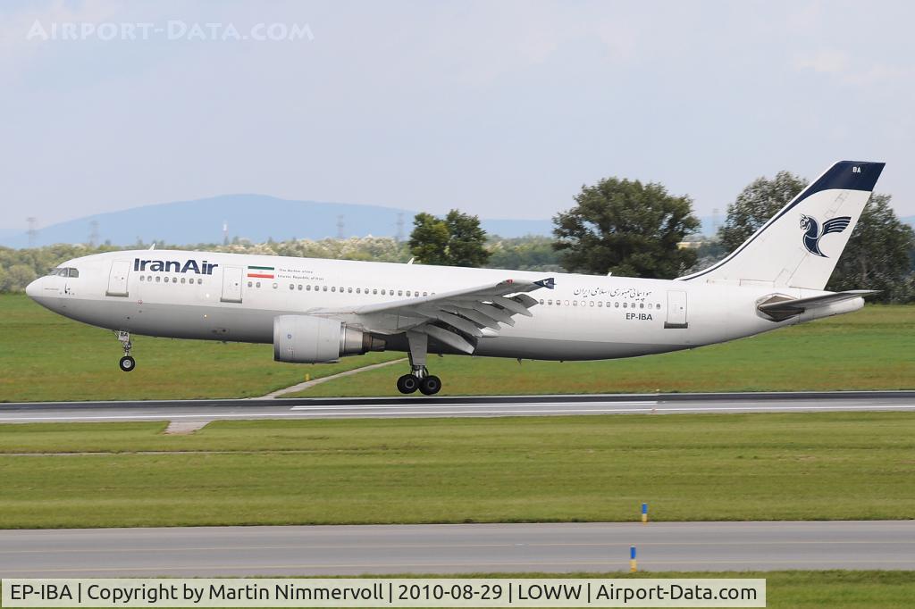 EP-IBA, 1993 Airbus A300B4-605R C/N 723, Iran Air