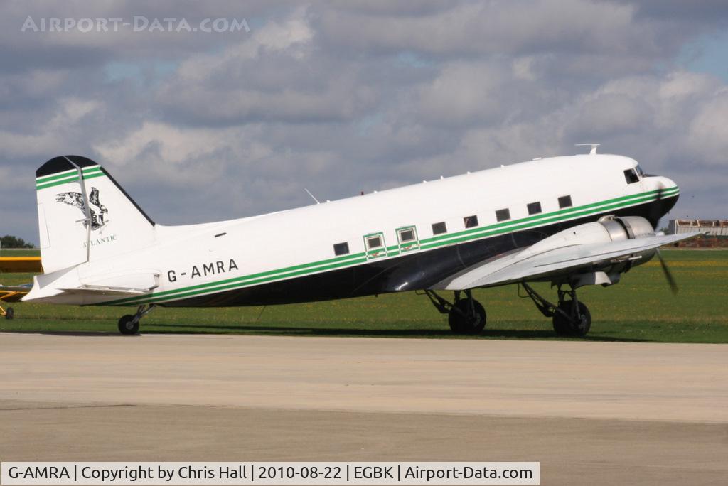 G-AMRA, 1944 Douglas DC-3C (C-47B-15-DK) C/N 15290, at the Sywell Airshow