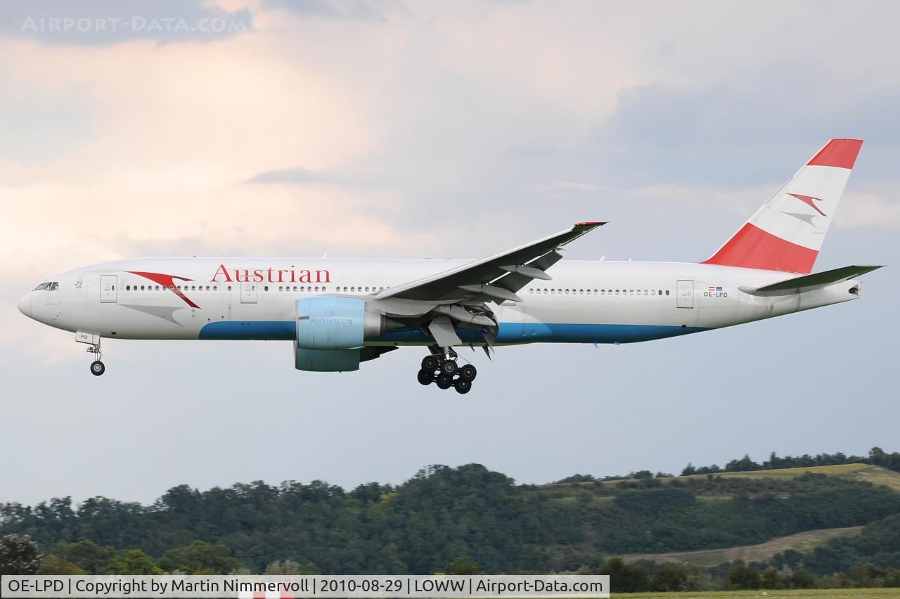 OE-LPD, 2006 Boeing 777-2Z9/ER C/N 35960, Austrian Airlines