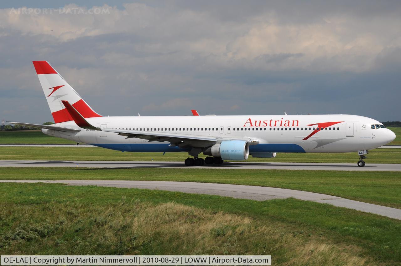 OE-LAE, 2000 Boeing 767-3Z9/ER C/N 30383, Austrian Airlines