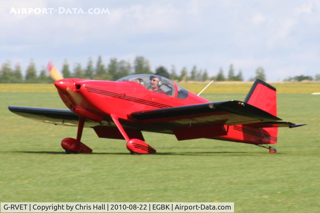 G-RVET, 1999 Vans RV-6 C/N PFA 181-12852, Visitor at the Sywell Airshow
