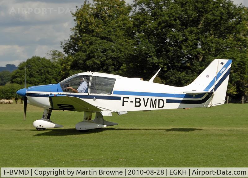 F-BVMD, Robin DR-400-140B Major C/N 957, SHOT AT HEADCORN