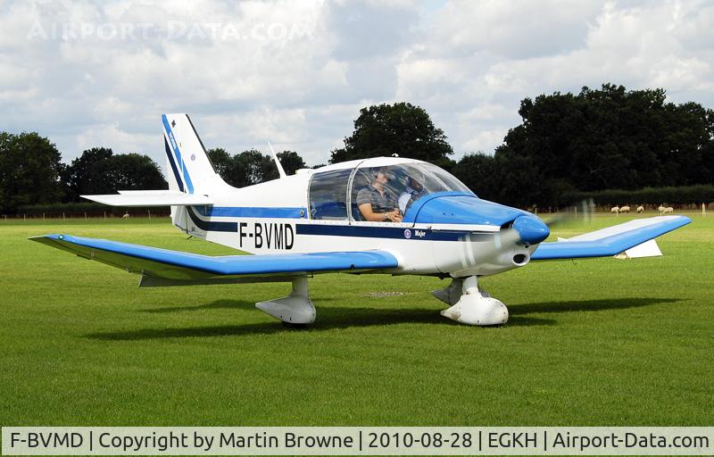 F-BVMD, Robin DR-400-140B Major C/N 957, SHOT AT HEADCORN