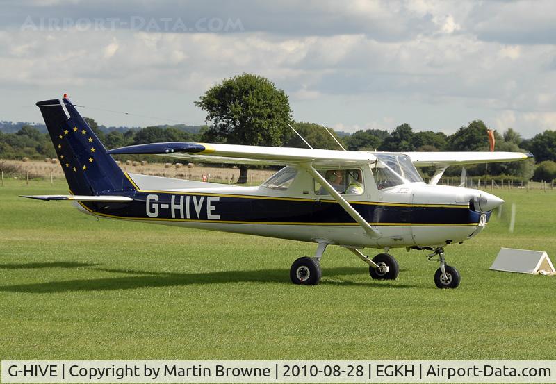 G-HIVE, 1975 Reims F150M C/N 1186, SHOT AT HEADCORN