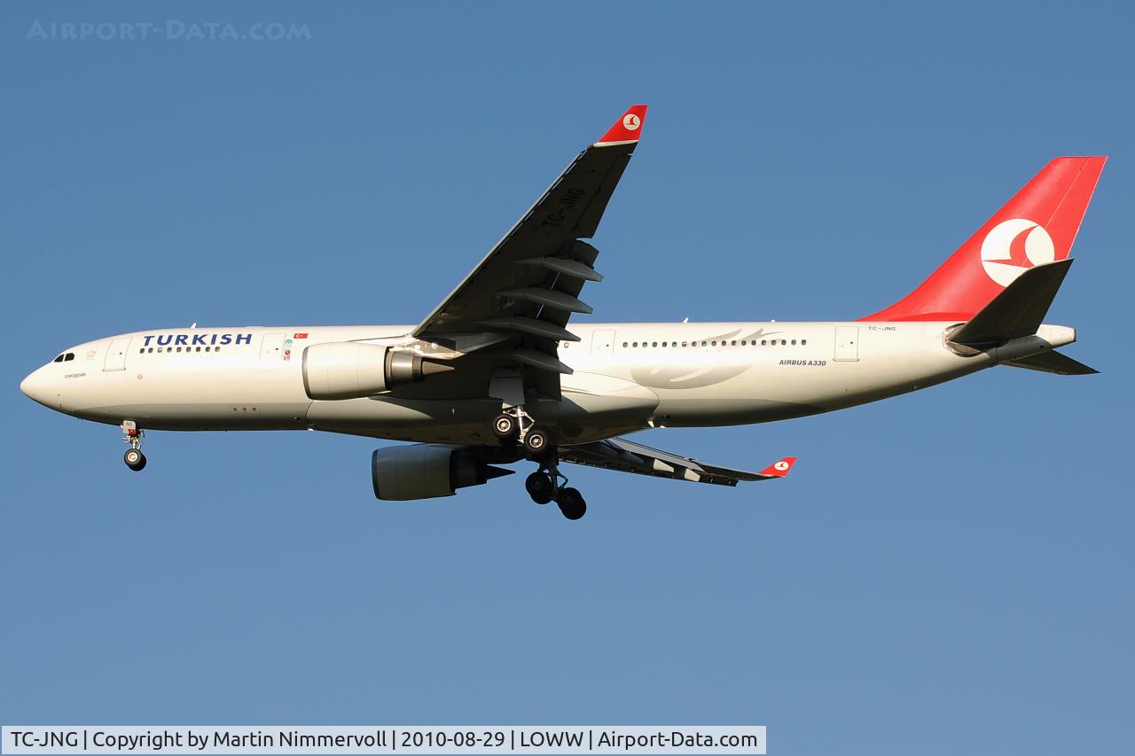 TC-JNG, 2002 Airbus A330-202 C/N 504, Turkish Airlines