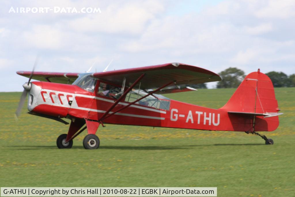 G-ATHU, 1945 Beagle A-61 Terrier C/N AUS/127/FM, at the Sywell Airshow
