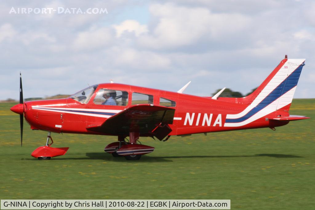 G-NINA, 1977 Piper PA-28-161 Cherokee Warrior II C/N 28-7716162, at the Sywell Airshow