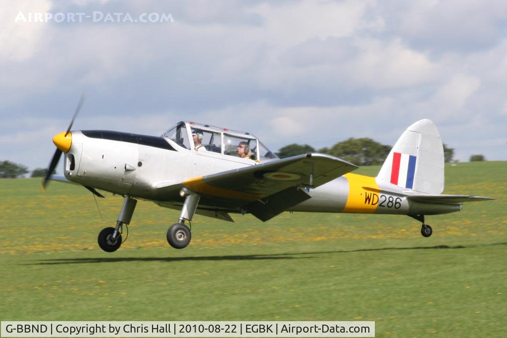 G-BBND, 1950 De Havilland DHC-1 Chipmunk T.10 C/N C1/0225, at the Sywell Airshow