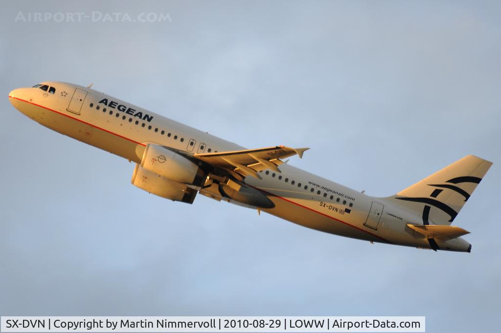 SX-DVN, 2008 Airbus A320-232 C/N 3478, Agean Airlines