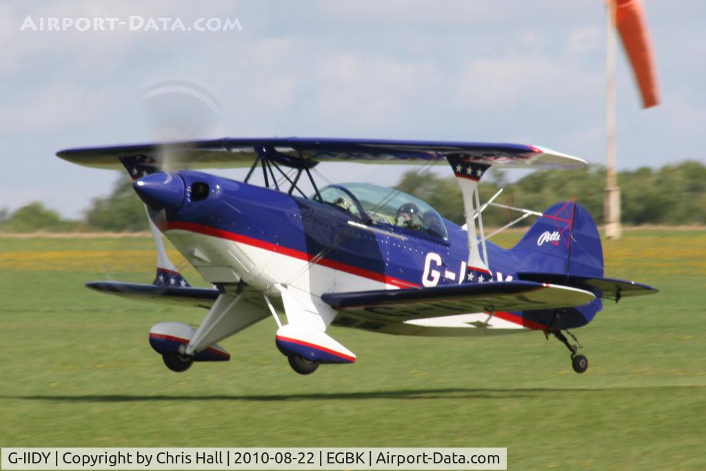 G-IIDY, 1982 Aerotek Pitts S-2B Special C/N 5000, at the Sywell Airshow