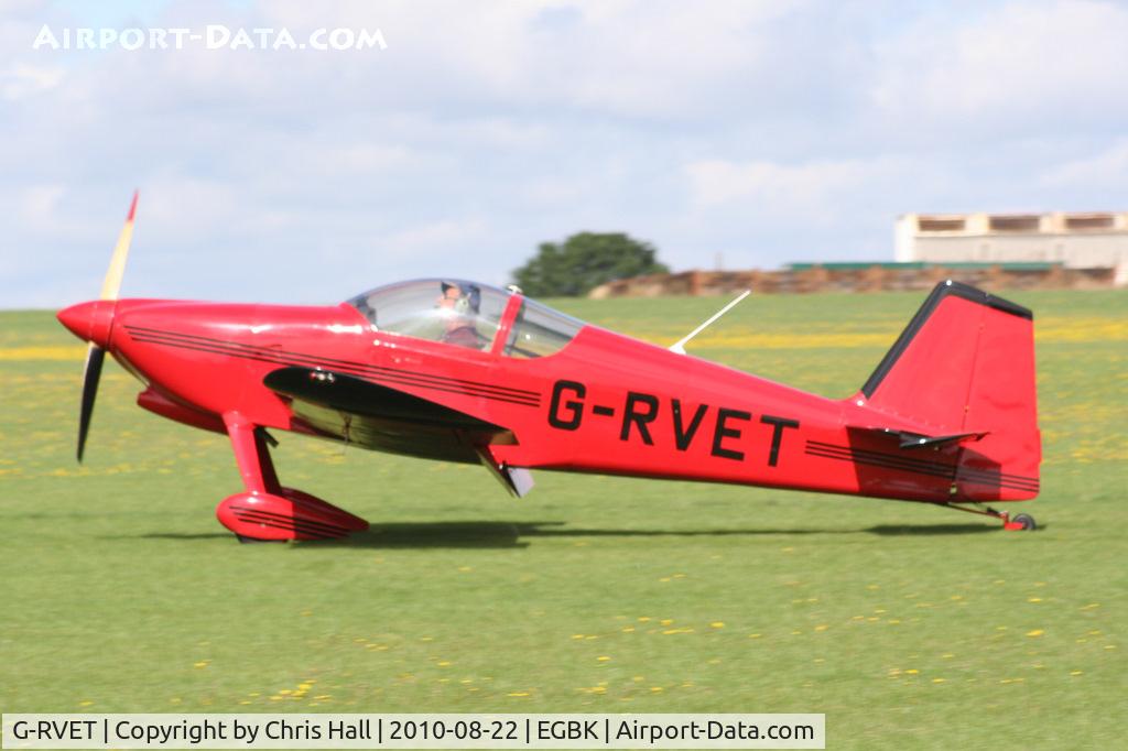 G-RVET, 1999 Vans RV-6 C/N PFA 181-12852, at the Sywell Airshow
