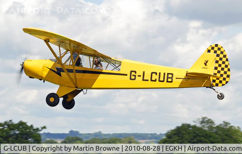 G-LCUB, 1959 Piper L-18C Super Cub (PA-18-95) C/N 18-1631, SHOT AT HEADCORN